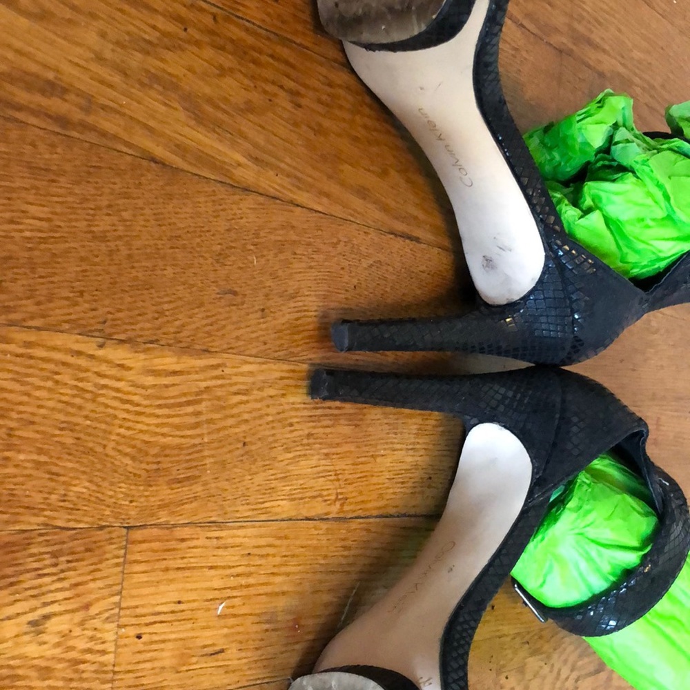 Calvin Klein Vivian Open Toes Heels - Picture 3 of 7